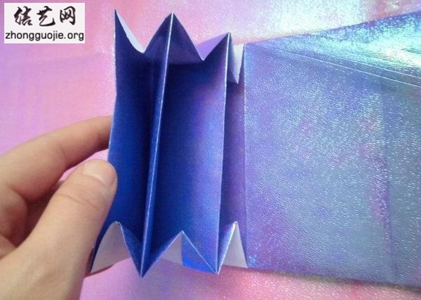 纸钱包的折法图解 精美钱包折纸详细图片教程╭纸的折