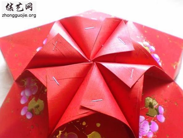 手工灯笼制作方法 儿童红包灯笼diy教程图解╭纸的折法