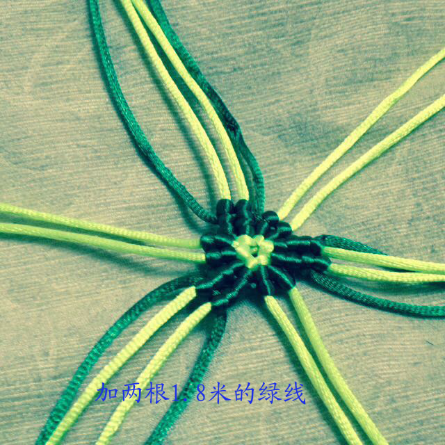 青花瓷柱-编法图解-图文教程区-中国结论坛