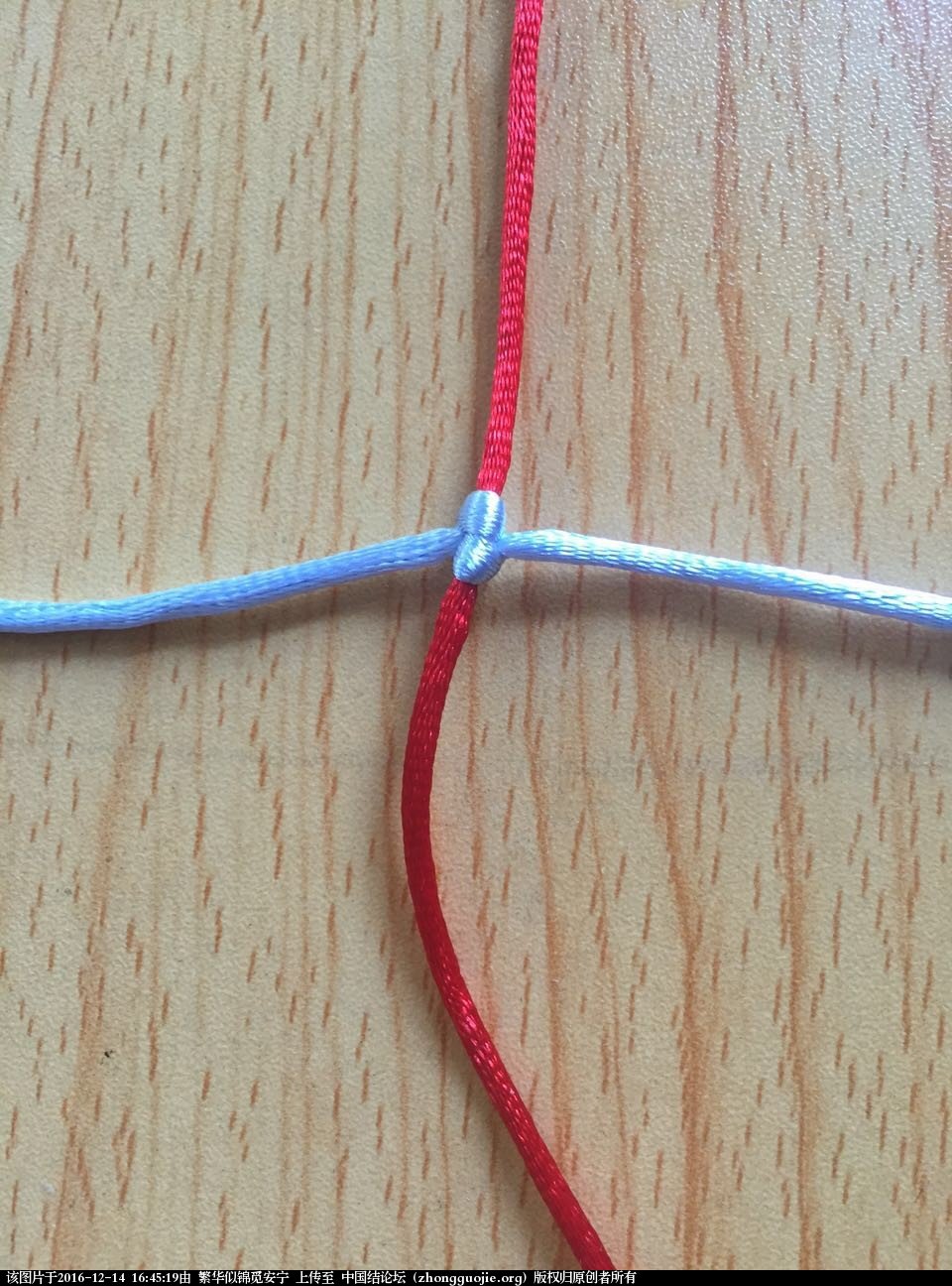 斜卷结的简易编法