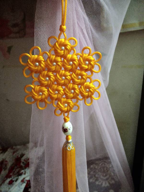 空心团锦冰花连体编