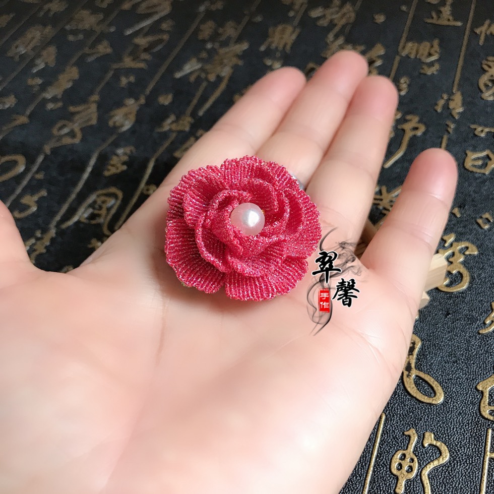 牡丹花-编法图解-作品展示-中国结论坛