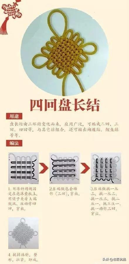 春节手工，8款最美中国结编绳图解，快学起来装饰自己的房间