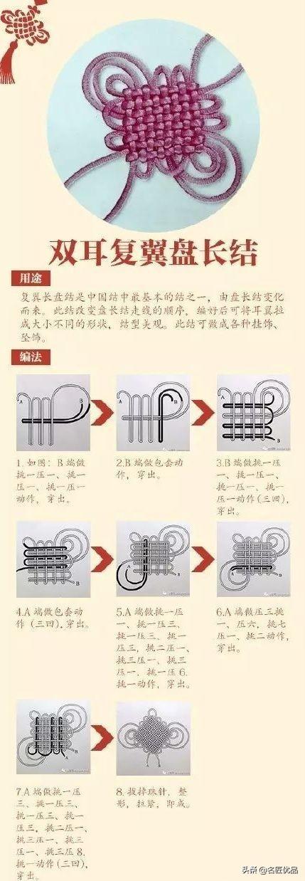 春节手工，8款最美中国结编绳图解，快学起来装饰自己的房间