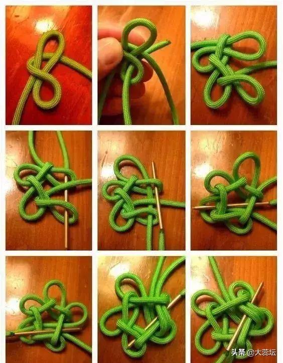 几根绳子编的中国结，没想到那么美，传统手工艺（附多款教程）