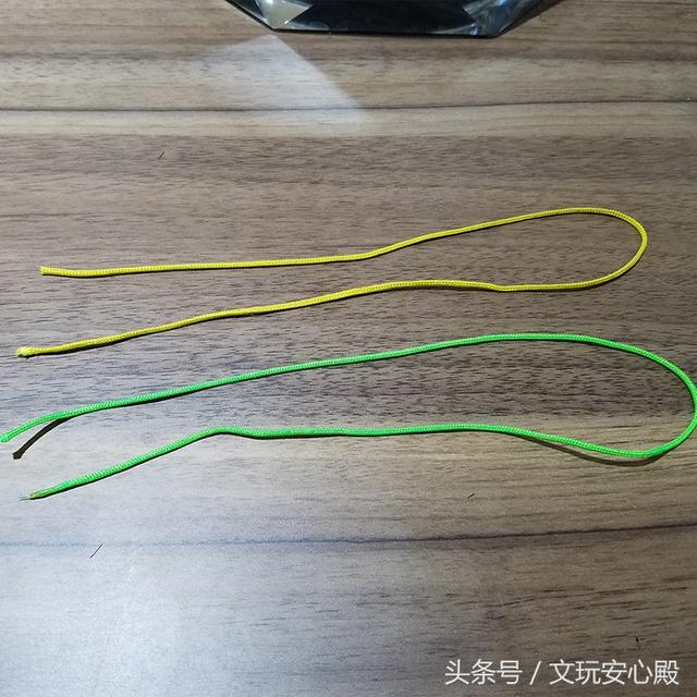文玩菩提穿绳:中国结十字结图解