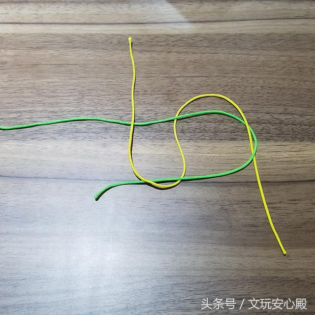 文玩菩提穿绳:中国结十字结图解