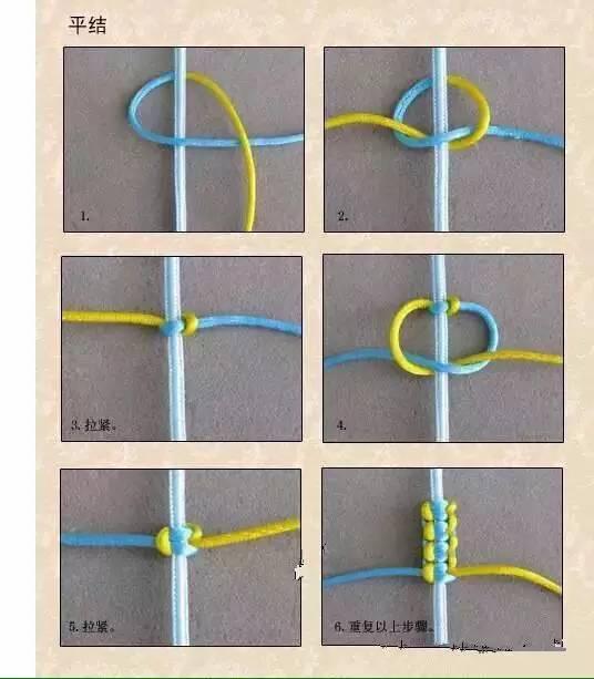 文玩手串常用绳结的打结方法
