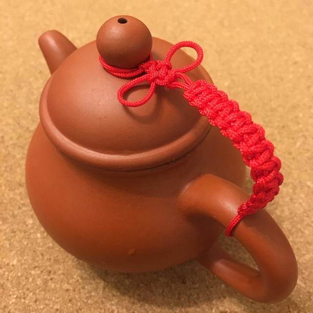 自己动手DIY为小茶壶编个连接绳（1）