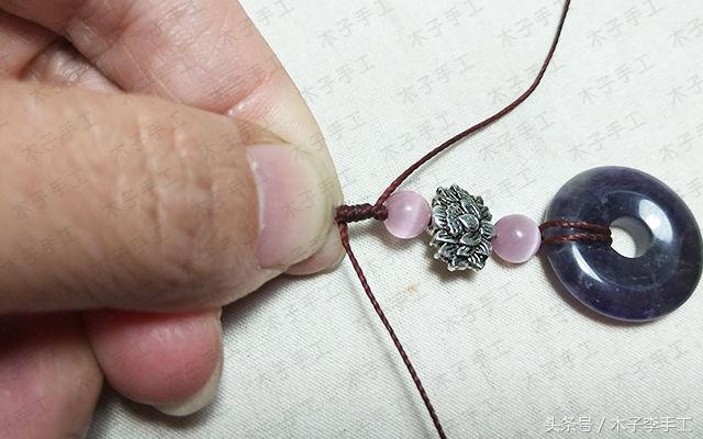 平安扣钥匙扣编法,简单手工的钥匙扣制作教程