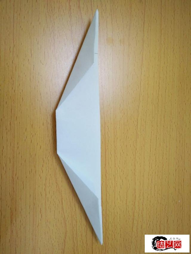 乌篷船折纸步骤图解长方形纸船的折法