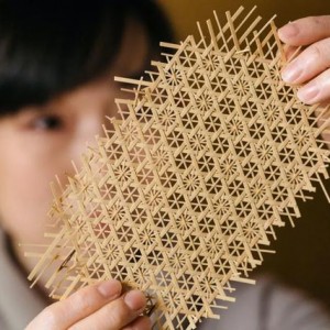竹子的细工编织，优雅的像蕾丝编织！DIY手工竹编工艺！