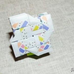 简单组合折纸教程图解,立体折纸制作方法