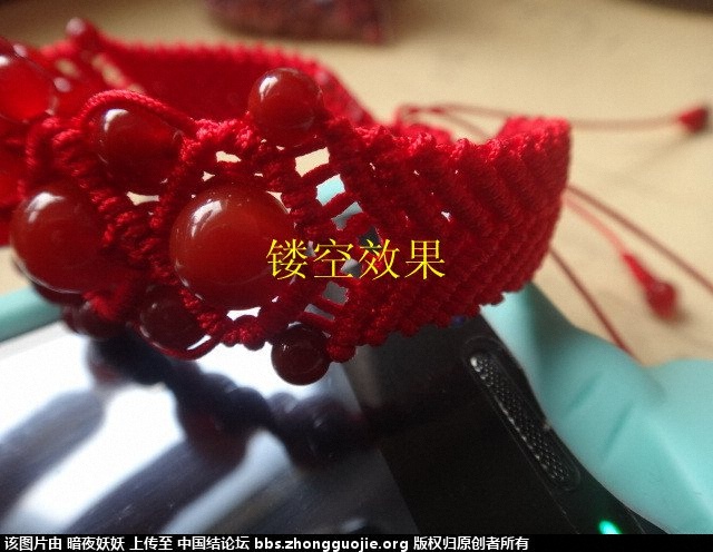 中国结论坛 一款红玛瑙手链 手链 作品展示 132022s66w0jg5703j2gw2