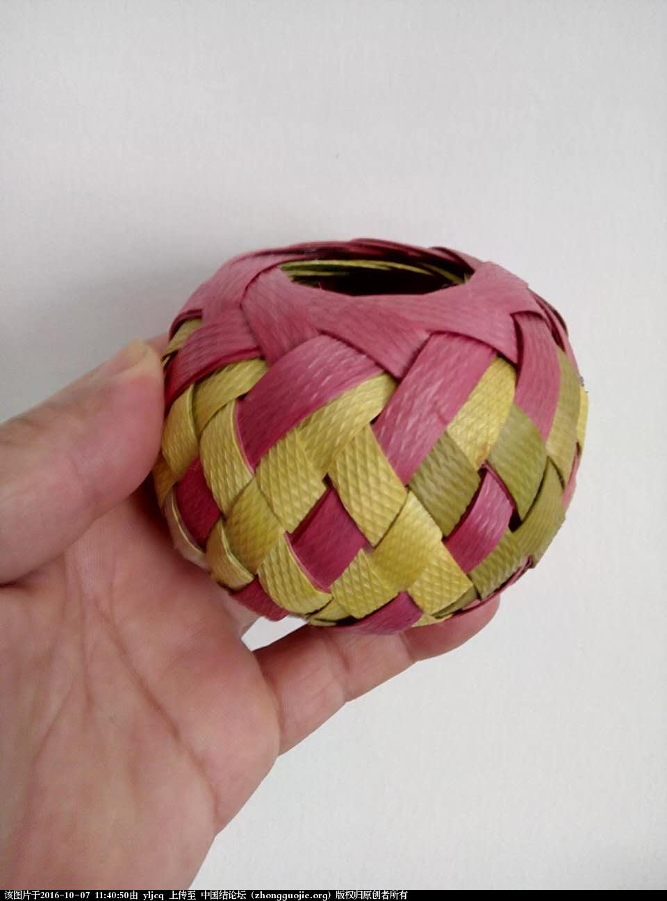 打包带编织蝈蝈笼教程图片