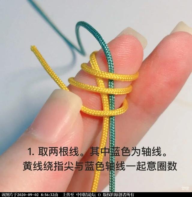 串珠手绳编织教程图解图片