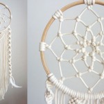 Macrameֹ֯Բι̺5DIY Macrame Dreamcatcher