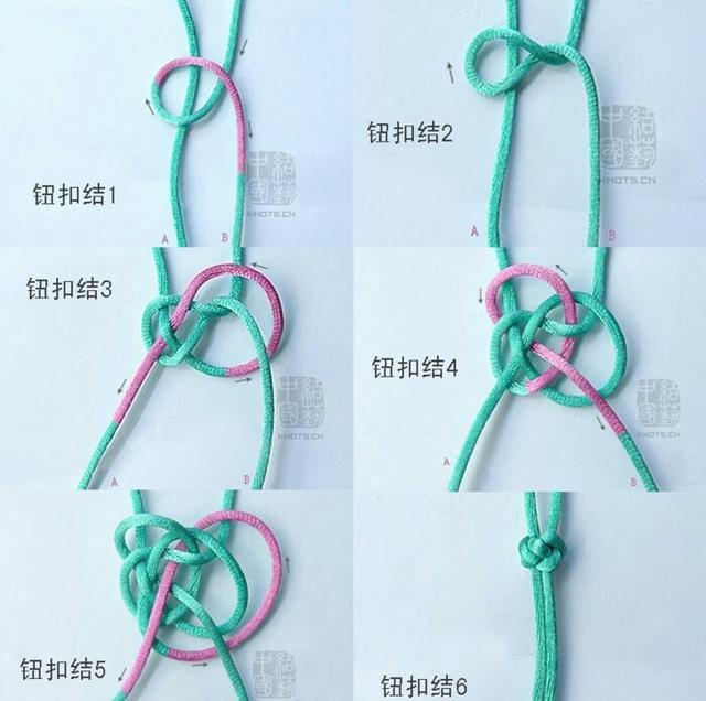 編手繩手鏈“結尾”常用的幾種編法