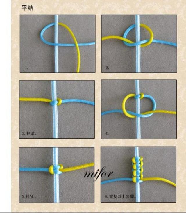 编手绳手链结尾常用的几种编法