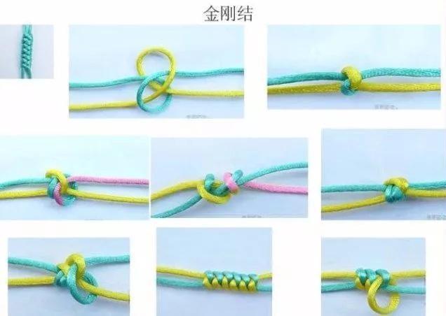 10款絢麗多彩手鏈，即好看又好編，夏天佩戴最好！附27種繩編法