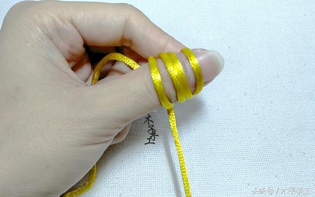 木子手工：diy紅繩編織項鏈抽拉繩的秘魯結編法，非常實用，趕緊收藏