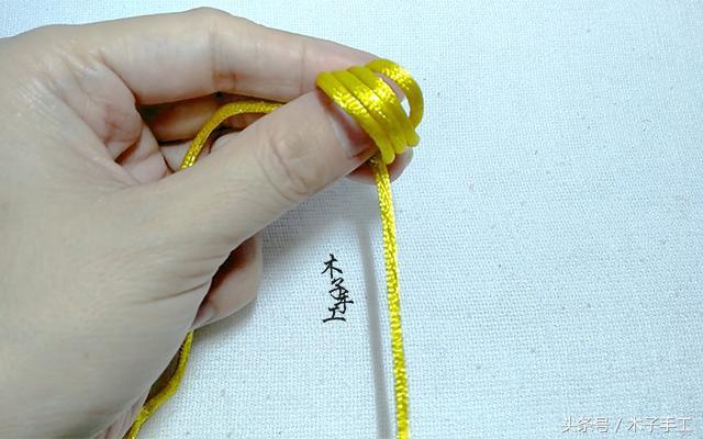 木子手工：diy紅繩編織項鏈抽拉繩的秘魯結編法，非常實用，趕緊收藏