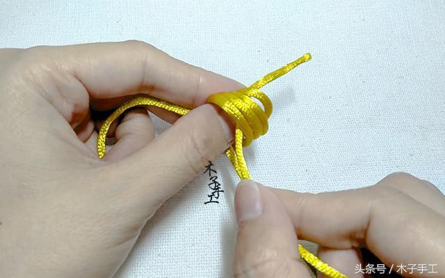 木子手工：diy紅繩編織項鏈抽拉繩的秘魯結編法，非常實用，趕緊收藏