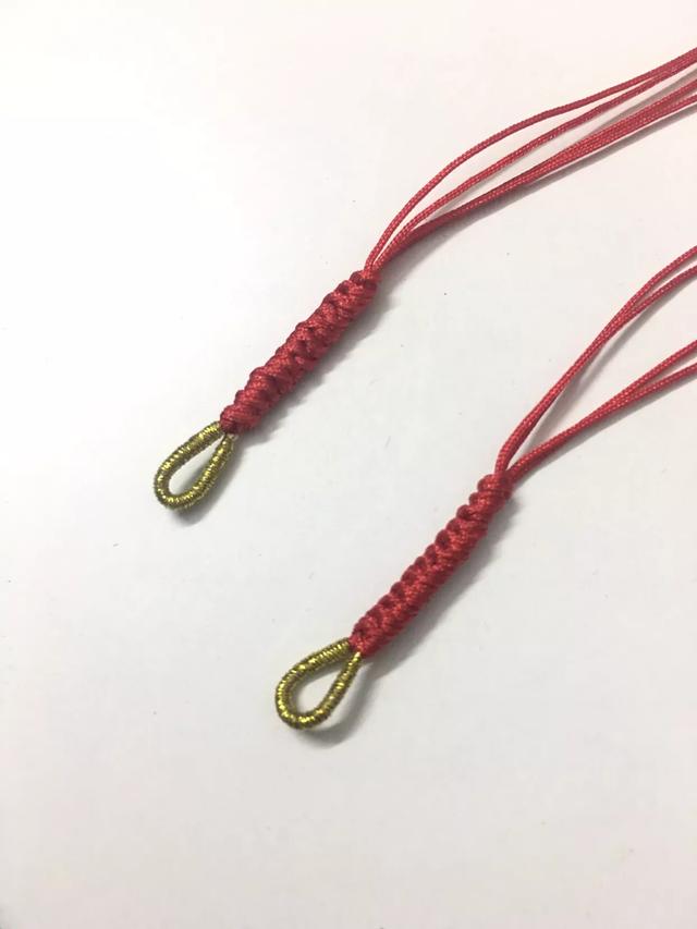 貔貅四股辫红绳项链