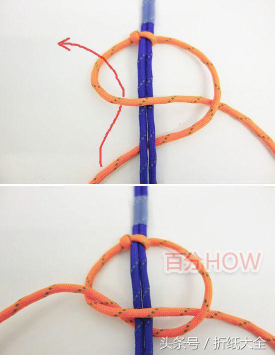 用伞绳编可调节长短的手链，不买手链自己做才有意义