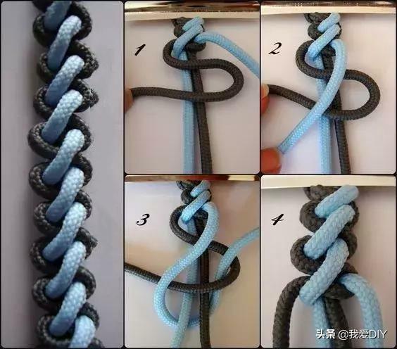 手工绳编小挂件，用几根绳子打造起来，有用又好看！附教程