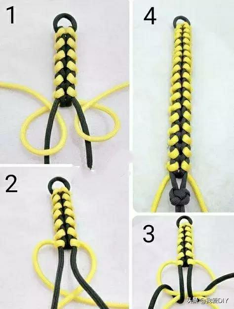 手工繩編小掛件，用幾根繩子打造起來，有用又好看！附教程