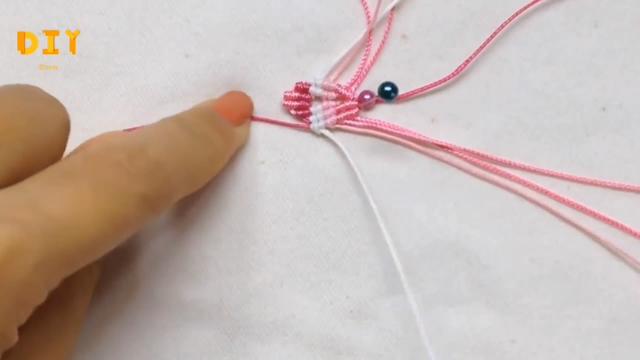绳编小课堂，带你学习如何编制车内挂饰的方法（图解2-1）
