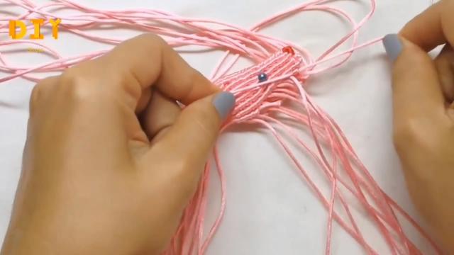 「手工編織系列」可愛兔子掛件的編織方法（步驟3-2）