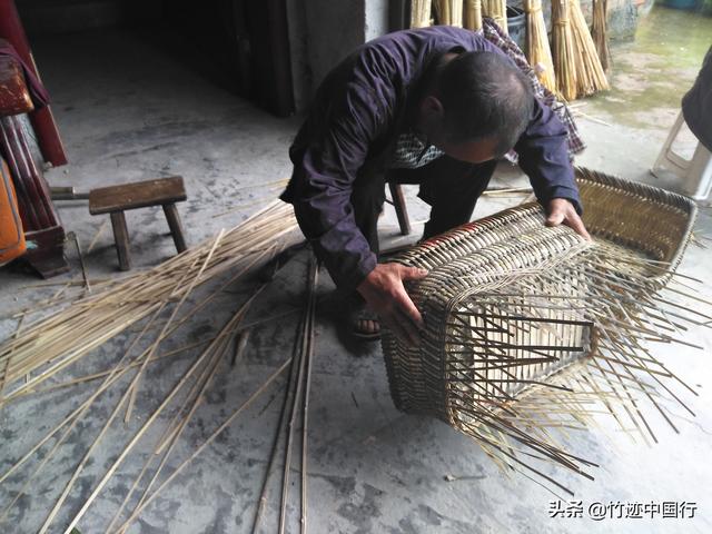 传统手工竹编的3种色泽形态，第2种往往被认为是“旧货”