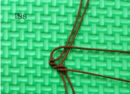 「教你编绳」废弃的圆珠子用蜡线轻轻松松做一个中国风吊坠
