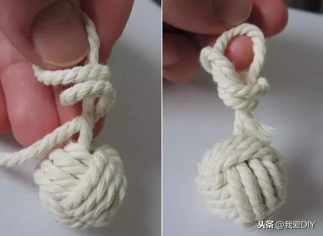 繩編小掛件，用一根繩子打造起來，絕對讓你驚呼！有用又好看