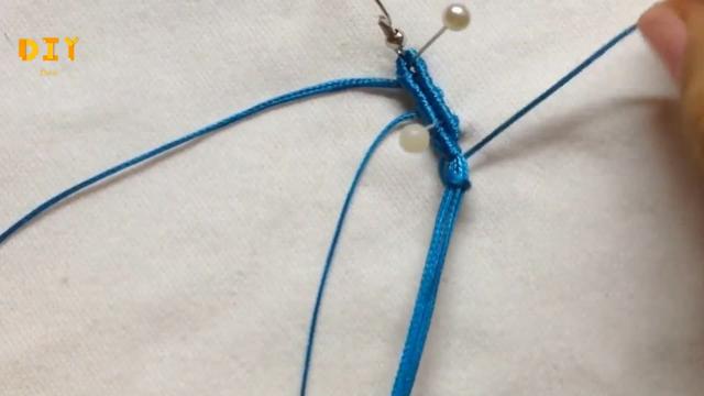 饰品编织教学，教你学习如何串珠编织耳环吊坠（图解2-1）