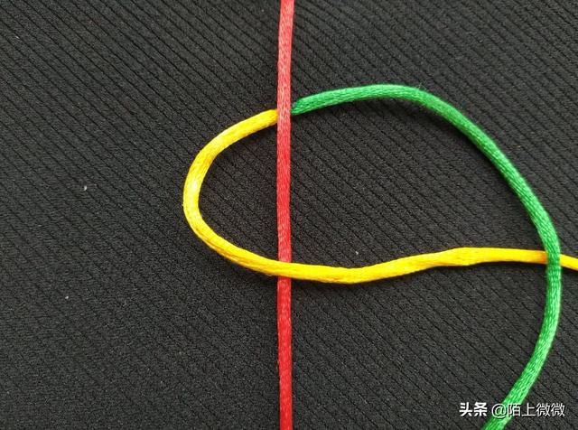 基础结之（单向/双向）平结，日常编绳常用结之一，详细教程
