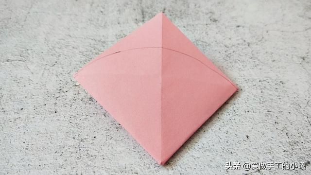 折纸教程：超可爱的西瓜书签，简单易学不废纸，还很实用