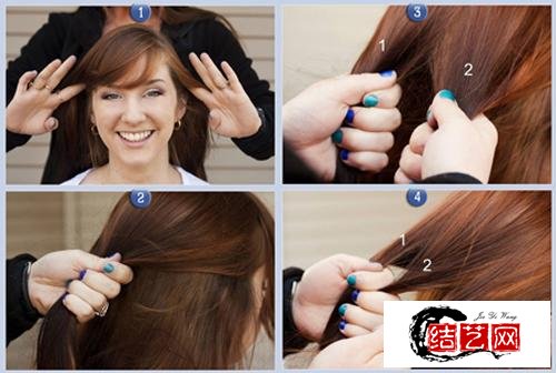 法式鱼骨辫编发方法步骤 最优雅知性的女生发型
