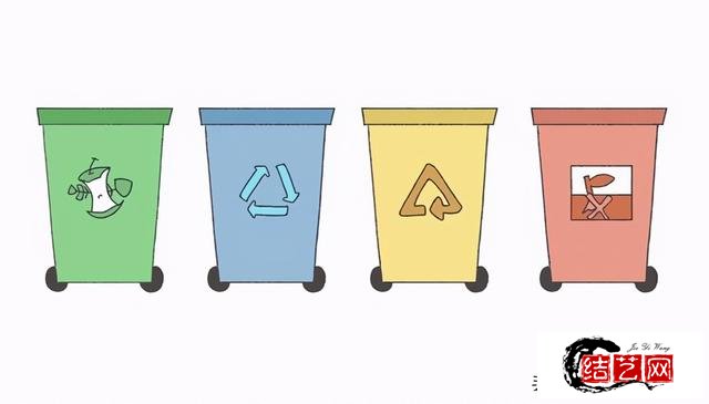 垃圾桶怎么画？分类垃圾桶的简笔画画法详解，送给喜欢的小朋友