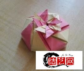 漂亮的礼品盒手工折纸大全图解