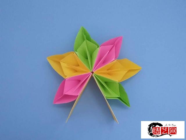 创意笔记本花朵折纸，做法原来这么简单，儿童益智折纸教程