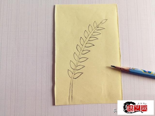 幼儿手工，用一张纸剪一个稻穗，悼念杂交水稻之父袁隆平爷爷