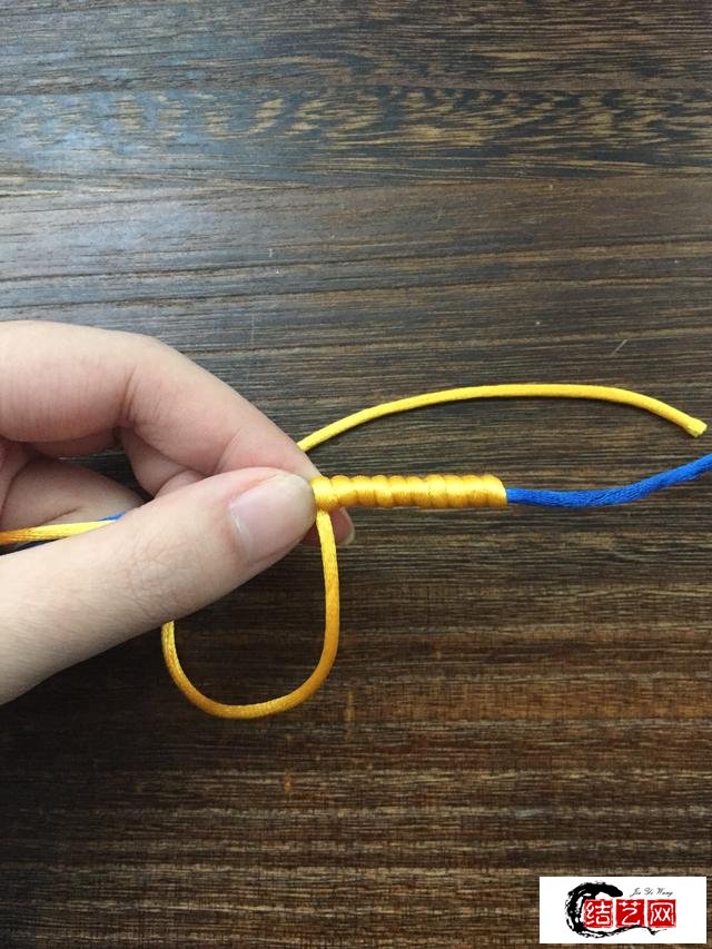 「编绳」常用基础结 短绕线 长绕线