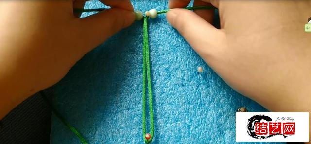 平结版小蜻蜓，一根绳两颗珠子，就能做的简易版蜻蜓