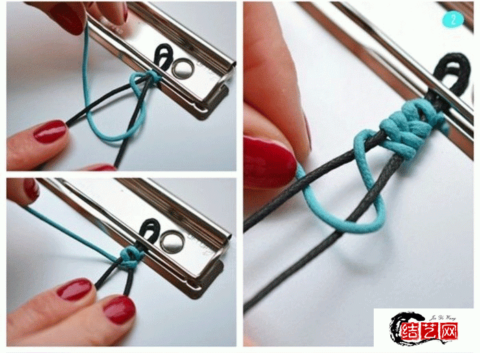 一看就会的手链编织方法，快来试试！