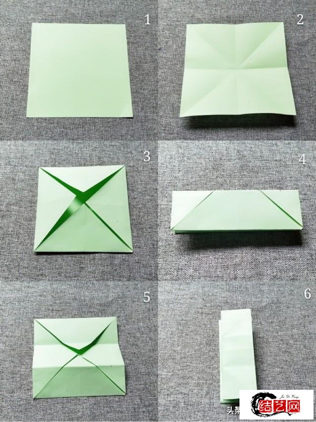 唯美四叶草礼物盒，折法简单造型别致，送朋友很不错呦
