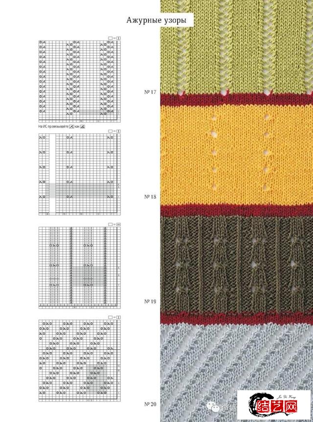 「针织图解」最新的200个棒针编织图案，织毛衣能用