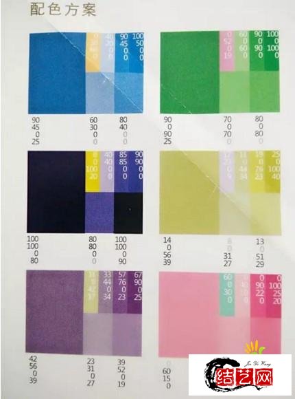 编绳中同类色搭配，你需要知道的套路 diy手工部落
